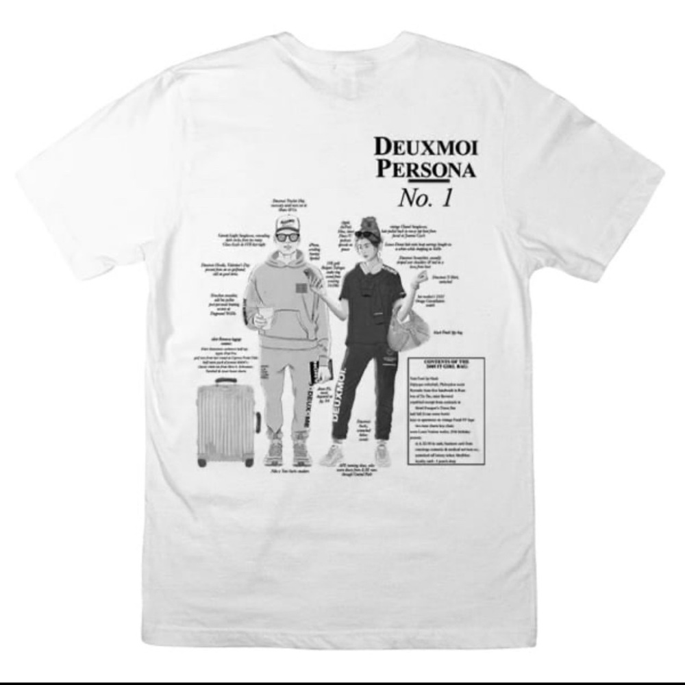 Deuxmoi Handbook Tee